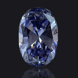 Fancy blue - blauer Diamant